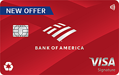 Bank of America® Customized Cash Rewards credit card card image